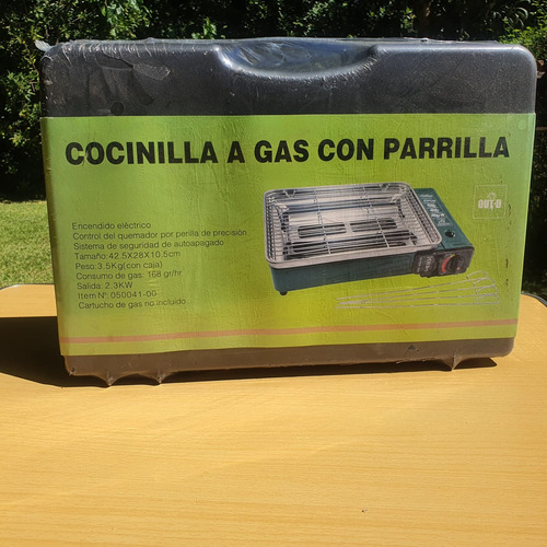 Parrilla A Gas De Cartucho