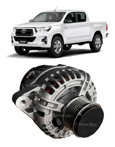 Alternador Hilux Pit Bull 2.5 3.0 Novo - Zero C/ Nota Fiscal