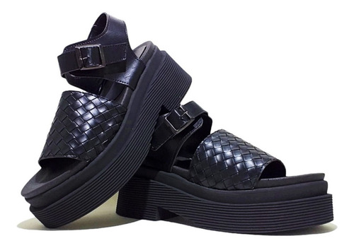 Imagen 2 de 5 de Sandalias Ariana Black