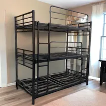 Comprar Camarote Metálico Triple 1.5 Pz - Camas Gianlui