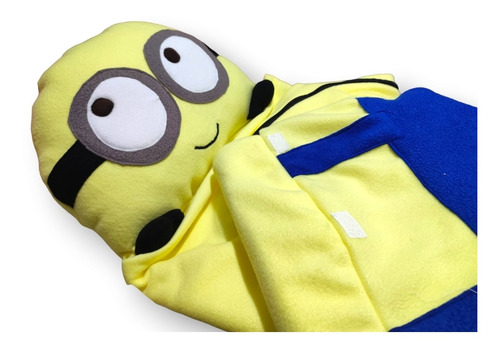 Happy Napper Bolsa De Dormir Con Almohada Minion 2x80cm