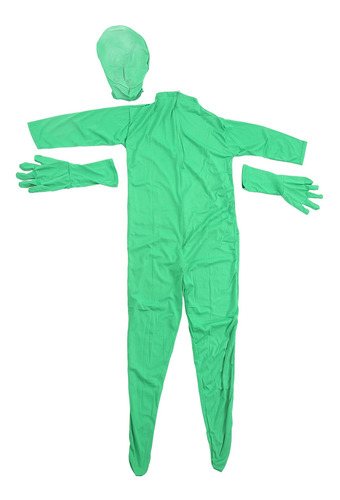 Traje De Cuerpo De Pantalla Verde Diseño De División Complet