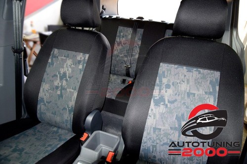 Fundas Cubre Asientos Tela Camuflada Peugeot 207