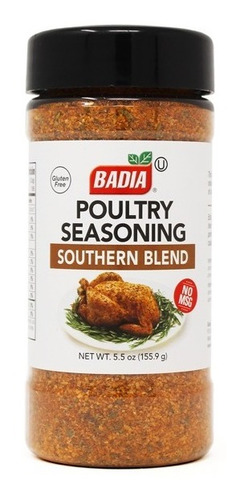 Imagen 4 de 6 de Sazon Para Pollo 155 Gr Badia - Especias Premium Sin Tacc
