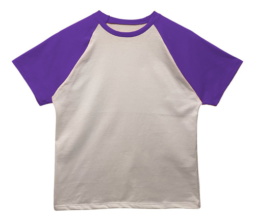 Remera Ranglan Corta Niño Talle 4 Al 14 Algodón