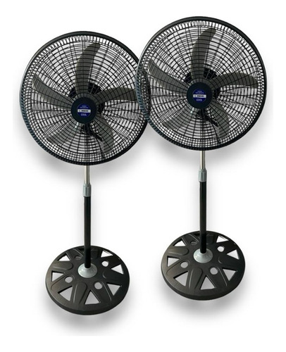 Oferta 2 Ventiladores De Pie 5 Aspas Plasticas