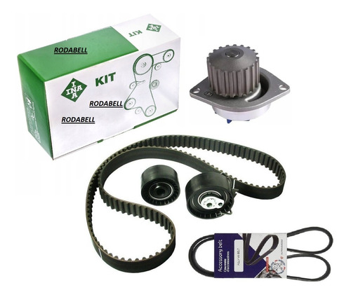 Kit Distribucion Peugeot 206 207 208 1.6 16v + Bomba + Poliv