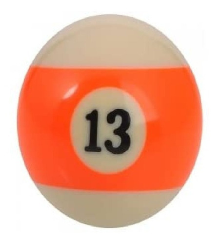 Bola De Billar Rayada #13