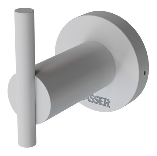 Percha Toallero Accesorio Baño Metal Vasser Cyrano Blanco