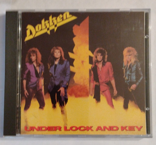 Dokken Under Lock And Key Cd Usa Primera Ed Impecable