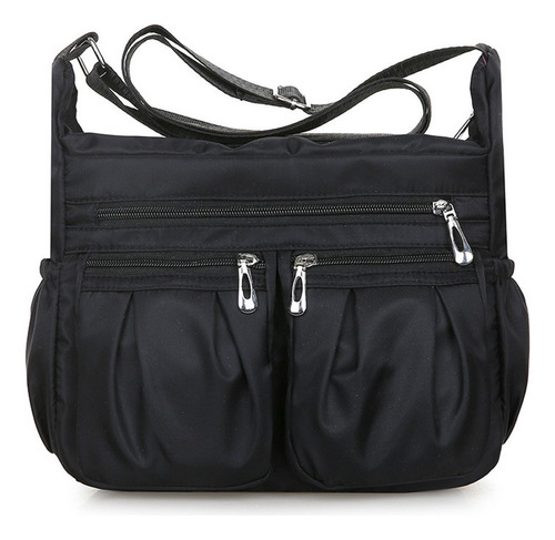 Bolsa De Tela Oxford Diagonal Para Madre Con Un Solo Hombro;