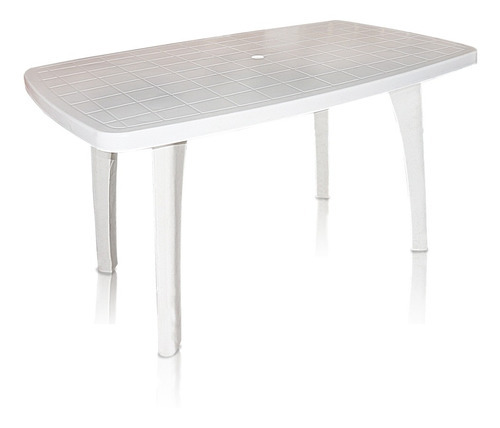 Mesa Desmontável Retangular Tiradentes Branca - Antares Cor Branco