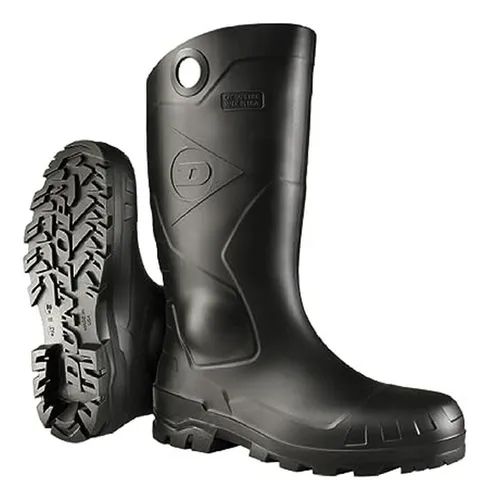 Botas De Seguridad Dunlop Chesapeake Negras, 100% Impermeabl