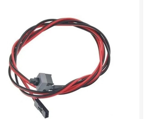 Imagen 6 de 10 de Botón Pulsador Con Cable Para Encendido Motherboard-minería