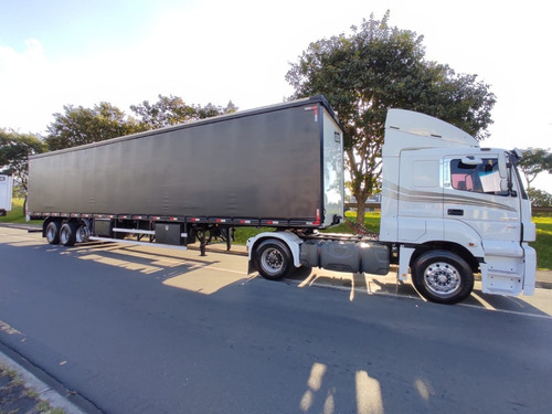 Imagem 3 de 7 de Conjunto Axor 2035 4x2 Toco Ano 2011+sider Randon Ls 28