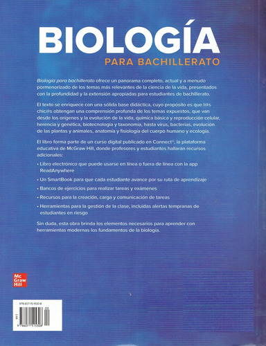Biologia Para Bachillerato Mc Graw Hill 13 Th Ed.