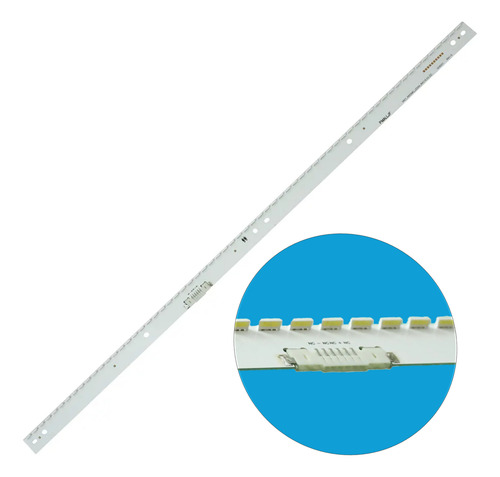 1 Tira Con 64 Led Compatible Para Un49k6500 Un49k6500af