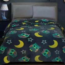 Comprar Cobija Piel De Durazno Luciérnagas Brillan En Oscuridad