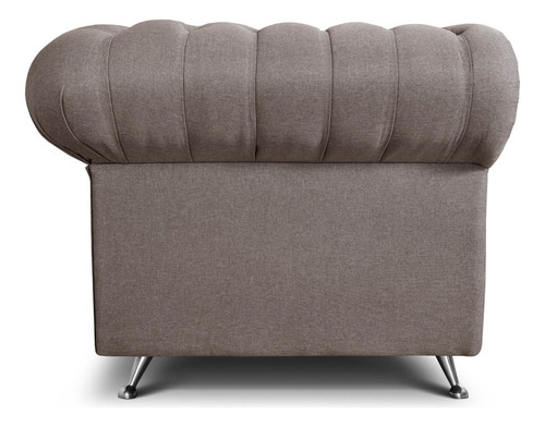 Sillon Chesterfield 3 Cuerpos Premium Similcuero Vip