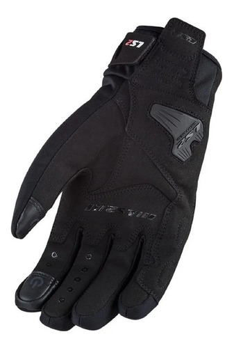 Guantes Ls2 Moto - Jet 2 Man Gloves Black - Mundomotos.uy