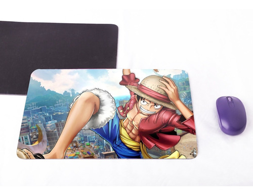 Mousepad Gamer One Piece Monkey D. Luffy 24x36 Otaku