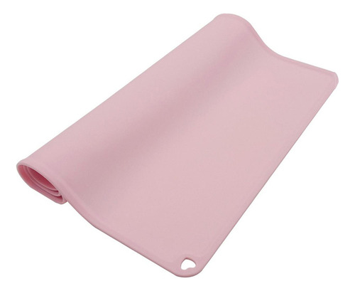 M Tapete Impermeable Para Mascotas, Dispensador De Agua Rosa