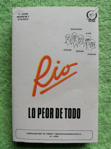 Eam Kct Rio Lo Peor De Todo 1986 Album Debut Ohm Virrey Peru
