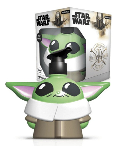 Star Wars Jabón Líquido 3d Baby Yoda 500ml Algabo