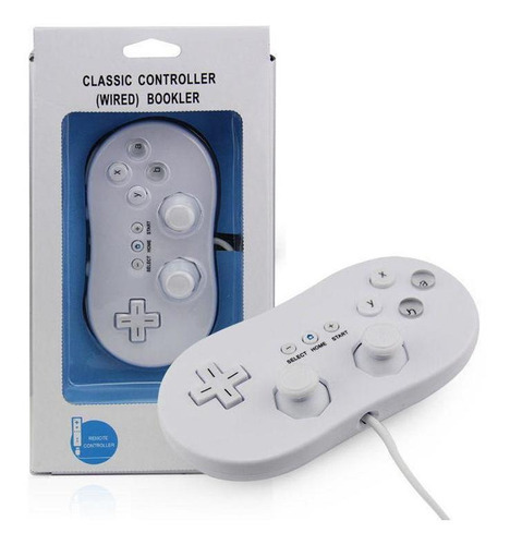Controlador clásico Nintendo Wii E Wii U Blanco