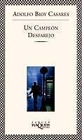 Un Campeón Desparejo (libro Original)