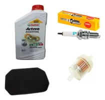 Comprar Kit Service Castrol Blanco Bujia + Filtros Smash 110 Coyote