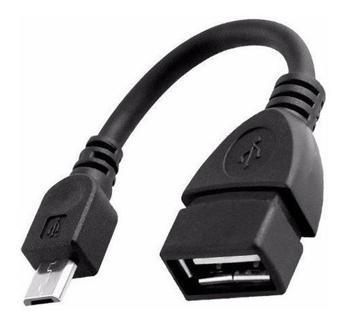 Cable Otg Micro Usb Adaptador Microusb Macho A Usb Hembra