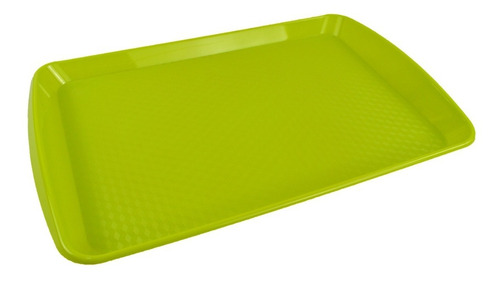 Imagen 4 de 7 de Bandeja Plástica Para Servir Alimentos Multiuso 46x30x3cm