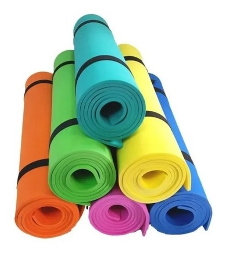 Imagen 1 de 1 de Mat Yoga Pilates Colchoneta Goma Eva 160x57cm X 6mm Ideal
