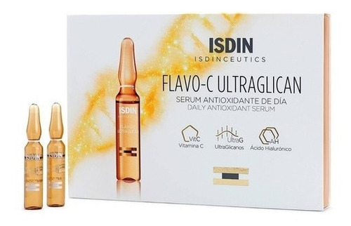 Isdinceutics Flavo-c Ultraglican 10 Ampollas 2 Ml.