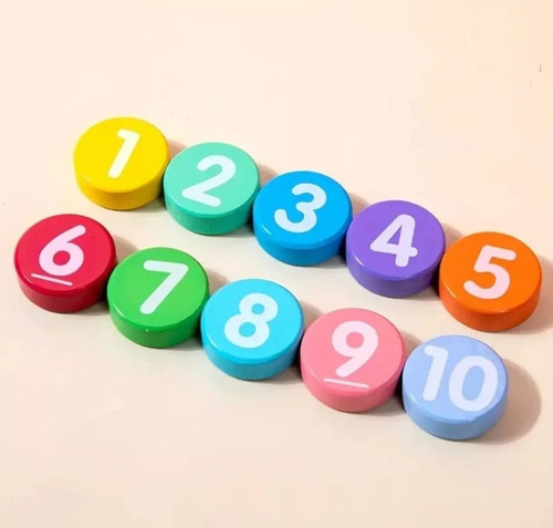 Juego Didáctico Niños Aprendizaje Matemático Restar Sumar
