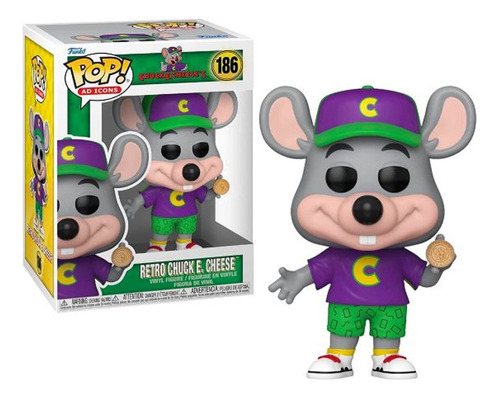 Funko Pop Retro Chuck E. Cheese 186