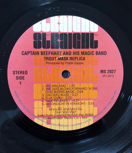 Lp Importado - Captain Beefheart - Trout Mask Replica (Usado)