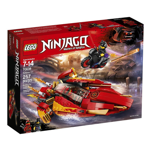 Lego Ninjago Katana V11 Kit 70638 Edificio (257 Piezas)