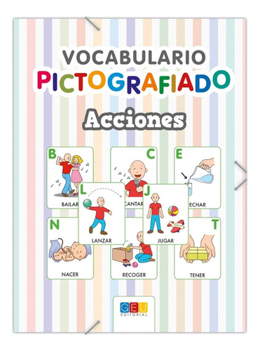 Vocabulario Pictografiado De Acciones Geu Edit. Pictogramas