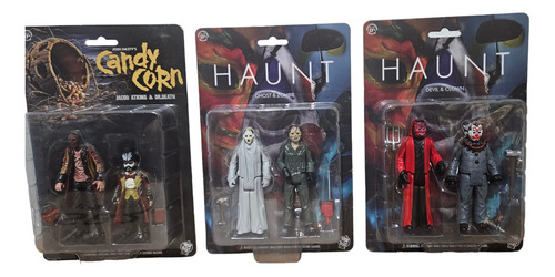 Trick Or Treat Set De 6 Figuras Haunted House Y Candy Corn