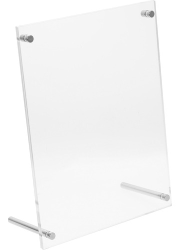 Soporte De Póster Transparente Con Imagen Transparente