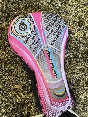Imagem 9 de 10 de Macacão Ciclismo Dri Biker Mini Coração Rosa Branco Mc