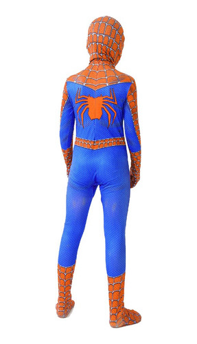 Fantasia Tradicional Luxo Infantil Homem-aranha Clássico