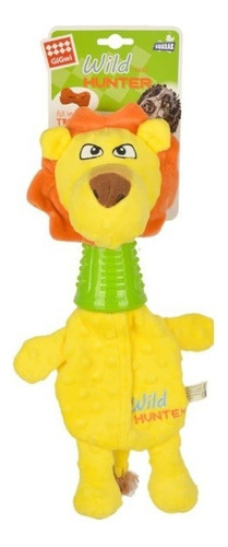 Juguete Peluche Para Perro Premium Gigwi Lion Plush Tpr Color Otro Diseño León