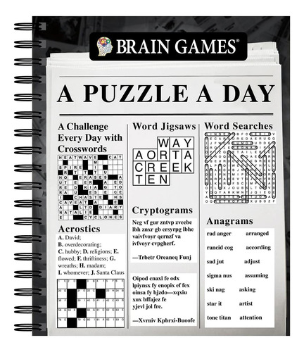 Libro: Brain Games - Un Rompecabezas Al Día