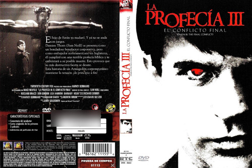 La Profecía 3 - El Conflicto Final - Sam Neill (1981) Dvd