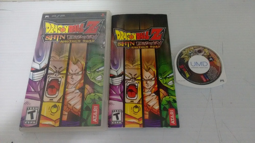 Dragon Ball Z Shin Budokai Another Road Completo Sony Psp