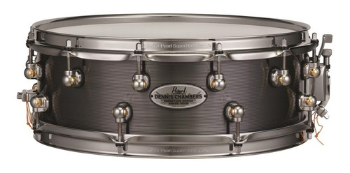 Redoblante Pearl Dennis Chambers 14x5 10 T Nickel Dc1450s/n