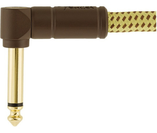 Cabo Fender 5,5 m Deluxe Series Tweed Dorado Plug L